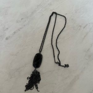 Kendra Scott Rayne Necklace in Gunmetal